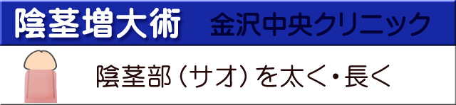 陰茎増大術金沢中央クリニック
